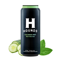 Hounds Black Vodka Soda – Cucumber Mint