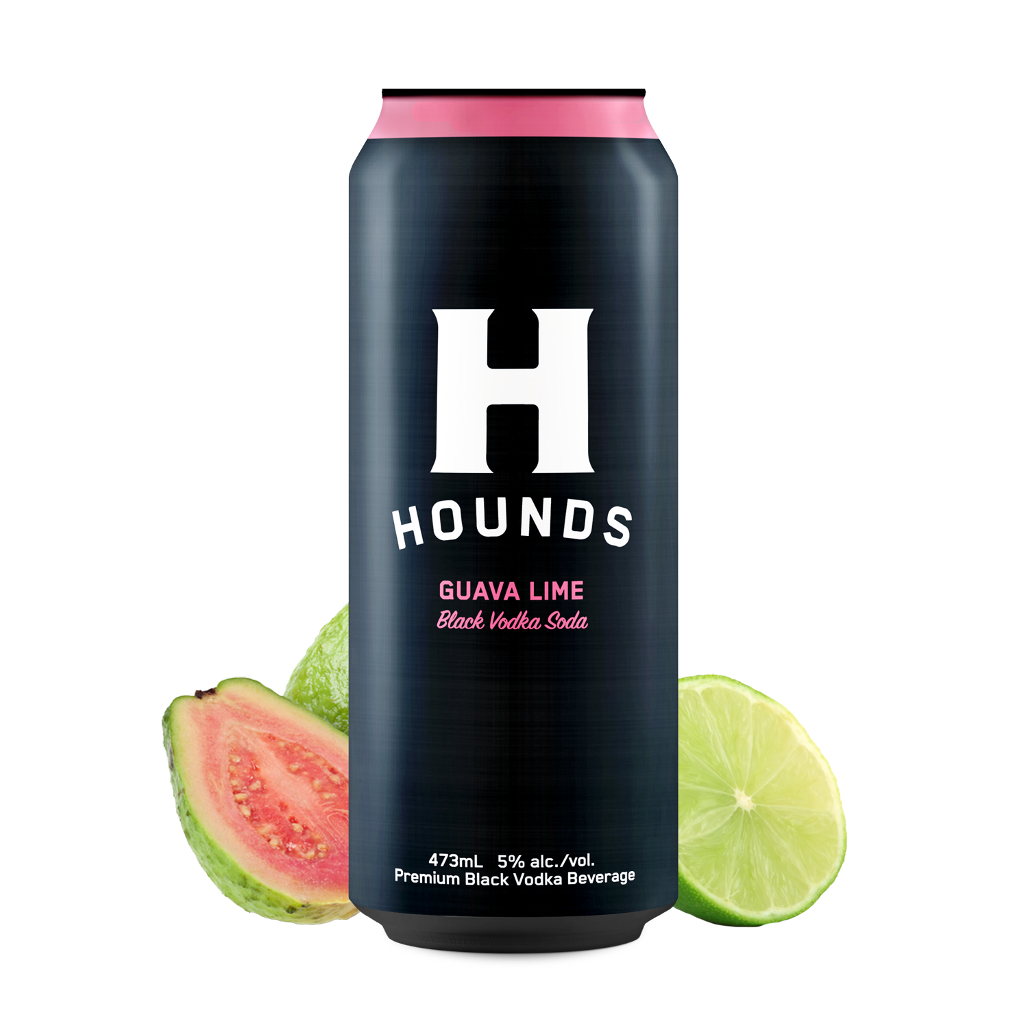 Hounds Black Vodka Soda - Guava Lime